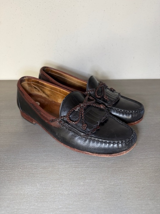 Allen Edmonds | Shoes | Allen Edmonds Vintage Black Brown Leather ...